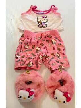 Hello Kitty Build A Bear Outfit Shirt, shorts, slippers